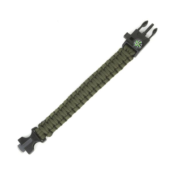 Браслет Dozen Tactical Paracord Bracelet - 5 in 1 "Olive" 2914950060084 фото