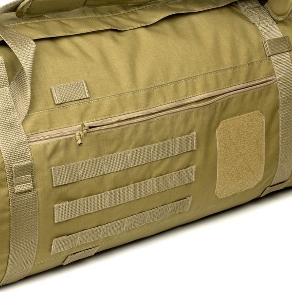 Сумка-рюкзак (армейский баул) Dozen Military Transport Bag (100 л) "Coyote" (40*40*80 см) 2914950065676 фото