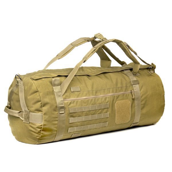 Сумка-рюкзак (армейский баул) Dozen Military Transport Bag (100 л) "Coyote" (40*40*80 см) 2914950065676 фото