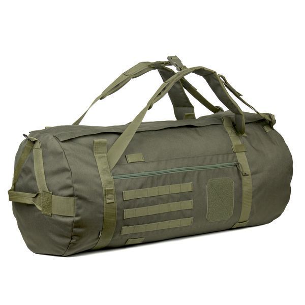 Сумка-рюкзак (армійський баул) Dozen Military Transport Bag (100 л) "Olive" (40*40*80 см) 2914950065669 фото