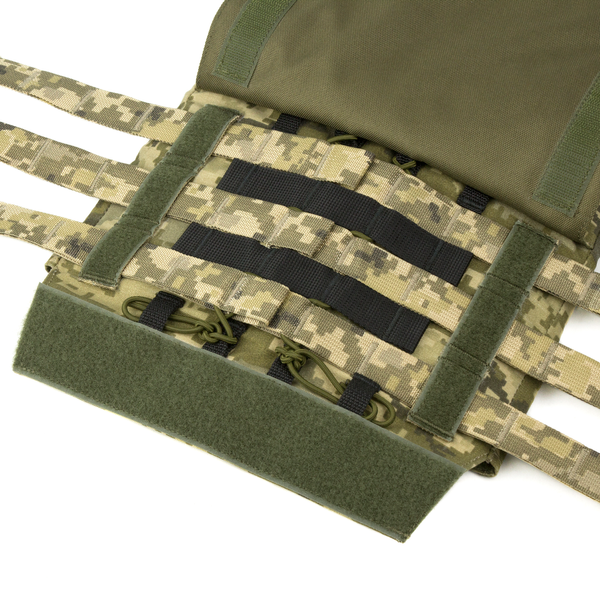 Плитоноска Dozen Modular Plate Carrier Fastex - L3 "Pixel MM14" Розмір Універсальний 2914950062460 фото