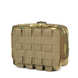 Подсумок утилитарный Dozen Utility Horizontal Pouch Nylon "Multicam" (14*19 см) 2914950059644 фото 2