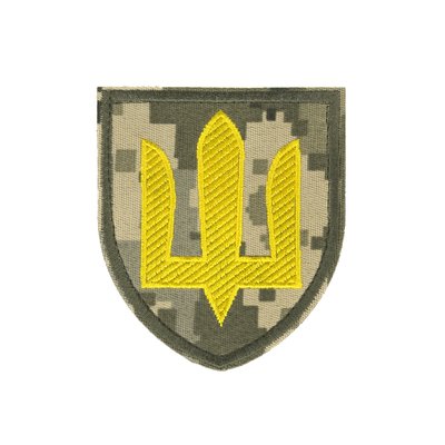 Нарукавний знак "Сухопутні війська" — Pixel MM14 (8 * 7 см) 2914950061685 фото