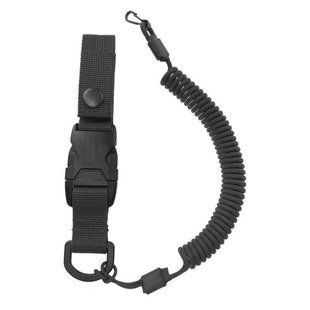 Страхувальний шнур Dozen Tactical Safety Cord &mdash; Fastex "Black" 82914950060527 фото