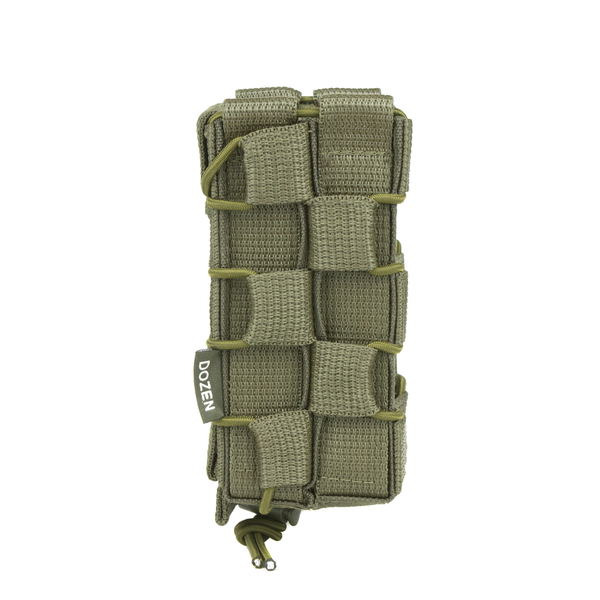 Подсумок для магазинов АК двойной (открытый) Dozen AK Pouch 2 Magazines Fast Access "Olive" 2914950062729 фото