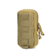 Подсумок утилитарный Dozen Utility Vertical Mini Pouch Nylon "Coyote" (13,5 * 7 см) 2914950064266 фото 2