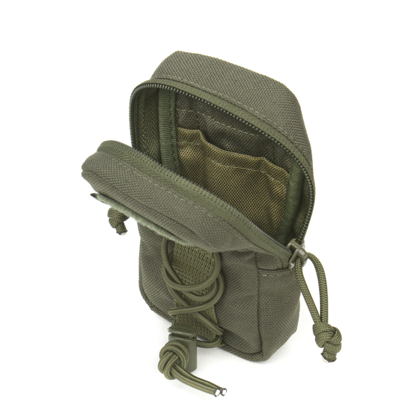 Підсумок утилітарний Dozen Utility Vertical Mini Pouch Nylon "Olive" (13,5 * 7 см) 2914950064259 фото