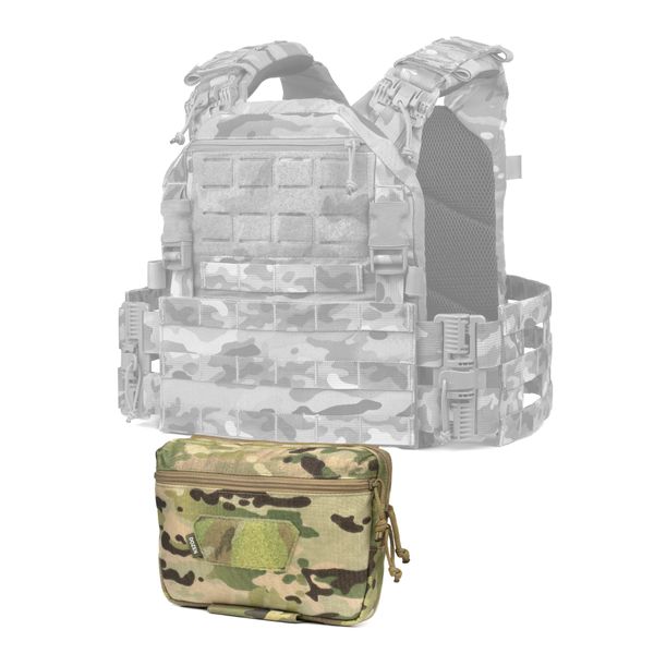 Напашник Dozen Front Pouch For Ballistic Protection - USA Cordura 1000D "Original MultiCam" (24,5 * 17,5 см) 2914950066185 фото