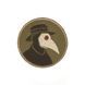 Нашивка на липучке Dozen Velcro Round Patch "Plague Doctor/Чумной Доктор - Coyote" (7 * 7 см) 82914950060794 фото 1