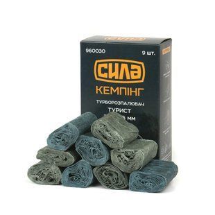 Турборозпалювач туристичний Сила "Турист" 30*45 мм (9 шт) 2914950066710 фото