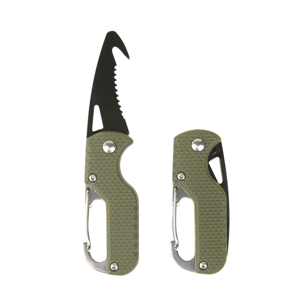 Карабін тактичний Dozen Tactical Rope Cutting Knife "Olive" 2914950064518 фото