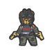 Нашивка на липучці Dozen Velcro Stern Bear Patch "Black" (9 * 8 см) 82914950063177 фото 1