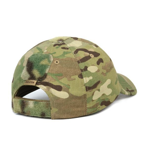 Бейсболка тактическая Dozen Tactical Cap Velcro Panels Rip-Stop 65/35 "MultiCam" 2914950066963 фото