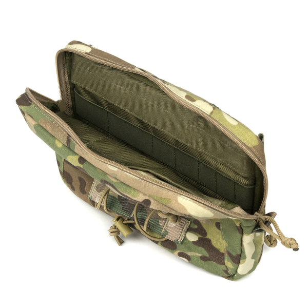 Напашник Dozen Front Pouch For Ballistic Protection - Universal (Molle) "MultiCam" (24 * 17,5 см) DFPFBPMc-Molle фото