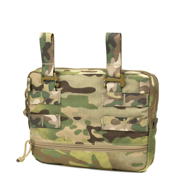 Напашник Dozen Front Pouch For Ballistic Protection - Universal (Molle) "MultiCam" (24 * 17,5 см) DFPFBPMc-Molle фото