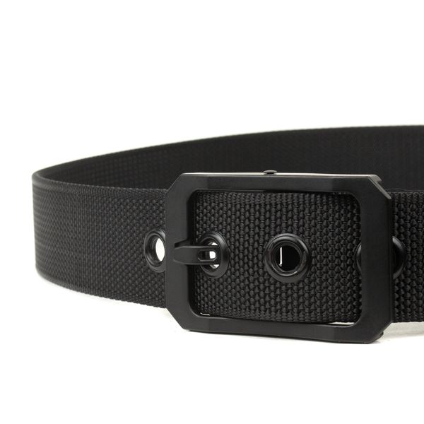 Ремінь поясний з пряжкою Dozen Tactical Belt With Buckle (120 см) "Black" 2914950067373 фото