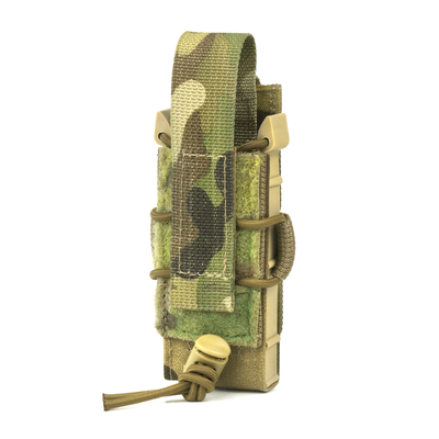 Подсумок для пистолетного магазина (закритий) Dozen Pistol Magazine Pouch Plastic Frame "MultiCam" 2914950063771 фото