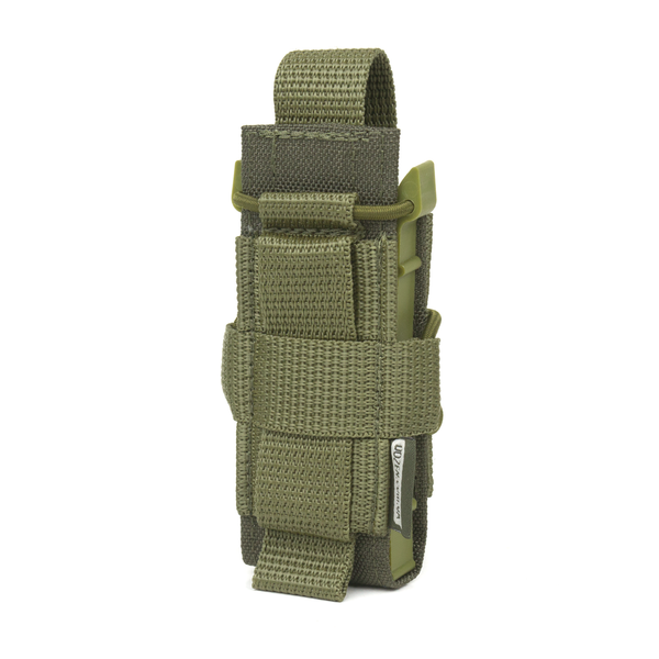 Подсумок для пистолетного магазина (закритий) Dozen Pistol Magazine Pouch Plastic Frame "Olive" 2914950063795 фото
