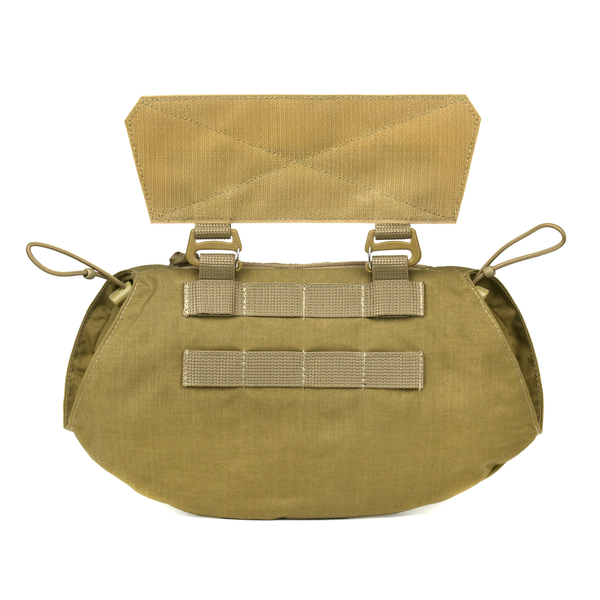 Муфта тактична зимова Dozen Tactical Winter Pocket (Velcro Panel) "Coyote" (грілка для рук) DTWPCoy-Velcro Panel фото