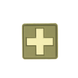 Нашивка на липучці Dozen Velkro Medical Patch "Olive" (4 * 4 см) 82914950064280 фото 1