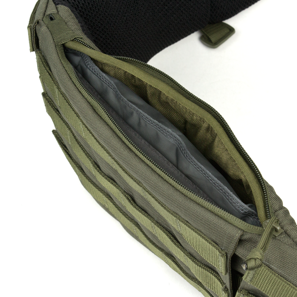 Розвантажувальний пояс Dozen Tactical War Belt Ballistic Protection "Olive" Універсальний 2914950065393 фото