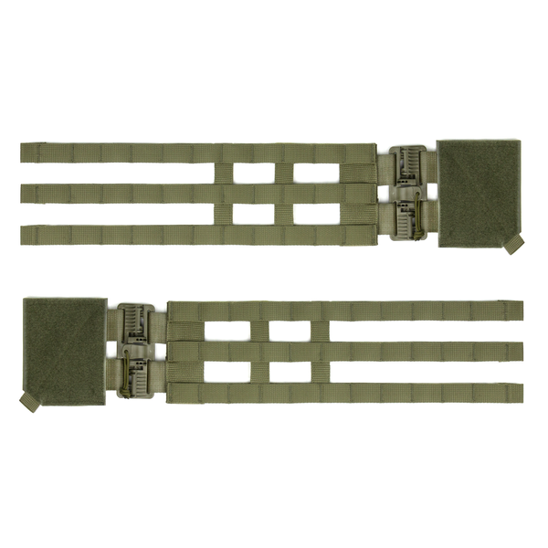 Камербанд каркасний для плитоноски Dozen Plate Carrier Cummerbund "Olive" (комплект — 2 шт.) 2914950063290 фото