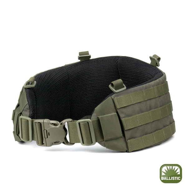 Розвантажувальний пояс Dozen Tactical War Belt Ballistic Protection "Olive" Універсальний 2914950065393 фото