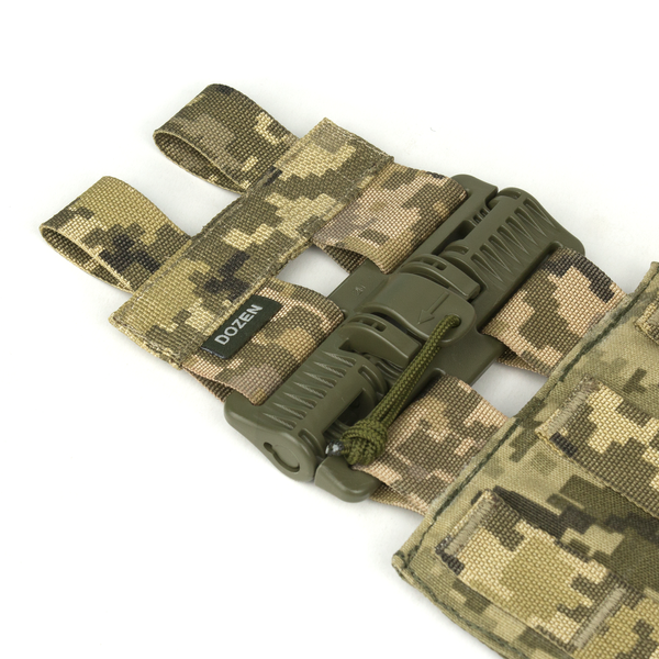 Адаптер системи швидкого бокового скидання Dozen Quick Release System Kit - Indidvidual Molle Panel "Pixel MM14" 2914950065416 фото