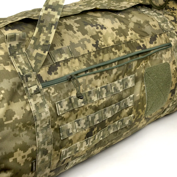 Сумка-рюкзак (армійський баул) Dozen Military Transport Bag (100 л) "Pixel MM14" (40*40*80 см) 2914950065645 фото