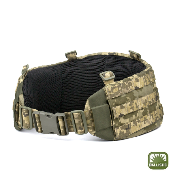 Разгрузочный пояс Dozen Tactical War Belt Ballistic Protection "Pixel MM14" Универсальный 2914950064136 фото