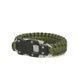 Браслет Dozen Tactical Paracord Bracelet With Knife "Olive" 2914950061128 фото 1