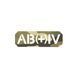 Нашивка на липучке Dozen Velcro Blood Group Patch (AB + IV) "Multicam" (2,5 * 7,5 см) 2914950062101 фото 1