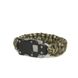 Браслет Dozen Tactical Paracord Bracelet With Knife "Green Camo" 2914950061135 фото