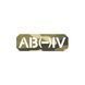 Нашивка на липучке Dozen Velcro Blood Group Patch (AB - IV) "Multicam" (2,5 * 7,5 см) 2914950062118 фото 2