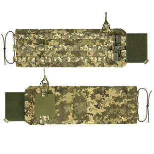Камербанд под баллистическую защиту Dozen PC Universal Ballistic Cummerbund "Pixel MM14" (комплект - 2 шт) XS/S 2914950066413 фото